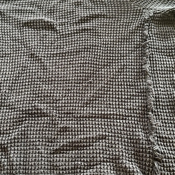 Free People open shoulder waffle knit sweater - Picture 13 of 13